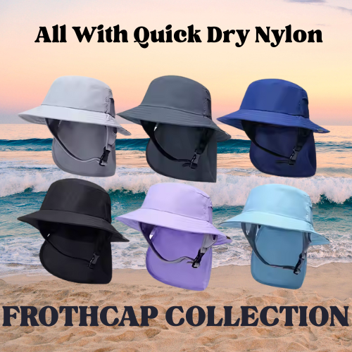 Froth Cap 1.0 - Surf Hat With An Intgrated Helmet