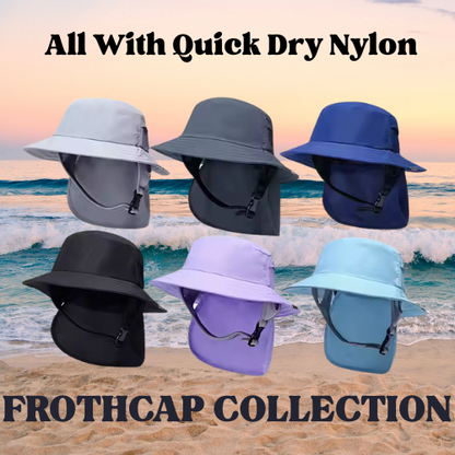 Froth Cap 1.0 - Surf Hat With An Intgrated Helmet